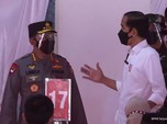 Jokowi Tantang Kapolda Vaksin 2X Lipat, Siap Pak Polisi?