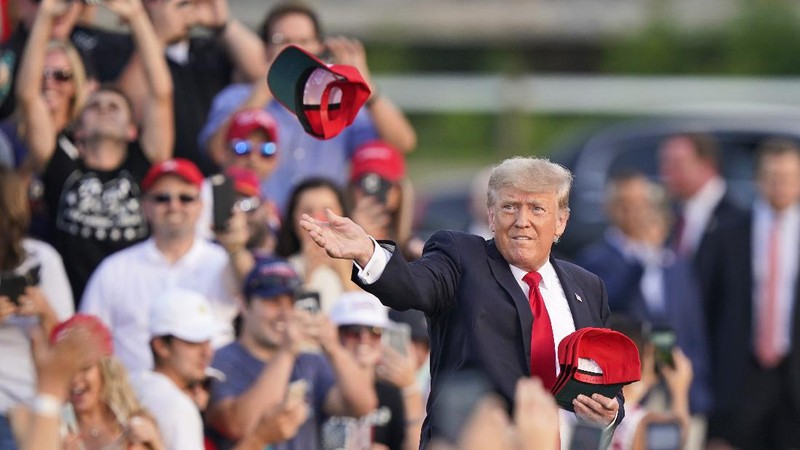 Former President Donald Trump throws 'Save America