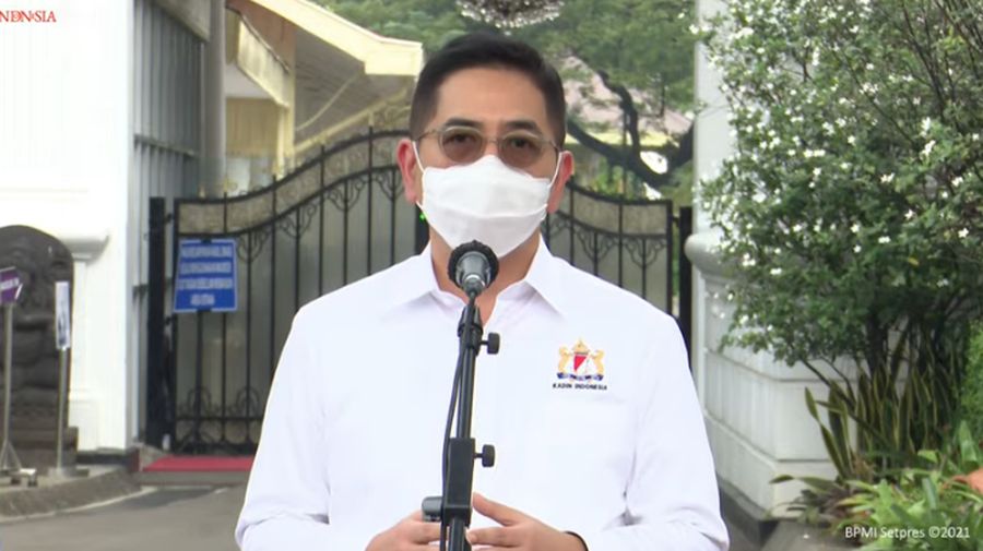 Arsjad Rasjid (Tangkapan Layar Youtube Sekretariat Presiden)