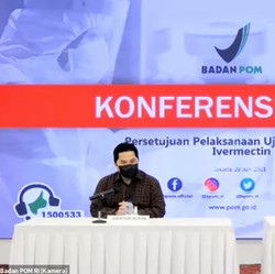Ini Alasan BPOM Restui Uji Klinis Ivermectin Jadi Obat Corona