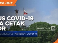 Lagi, Rusia Cetak Rekor Covid-19
