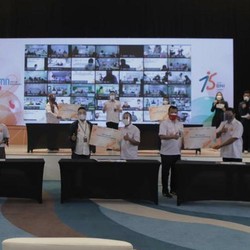Secara Virtual, 750 BNI Agen46 Akad Massal KUR BNI