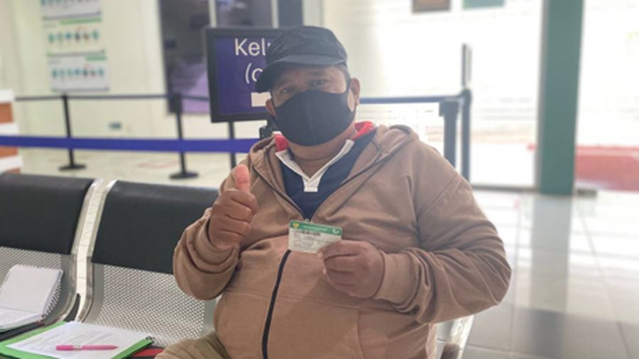 Sadar Biaya Kesehatan Bukan Hal Murah, Tato Mengandalkan Program JKN-KIS. (Dok. BPJS Kesehatan)