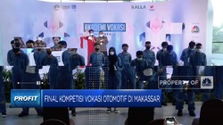 Simak Nih! Final Kompetisi Vokasi Otomotif Di Kota Makassar