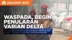 Waspada! Varian Delta Bisa Menular Saat Orang Berpapasan