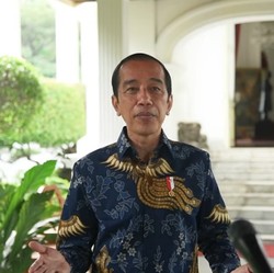 Dikritik Sebagai 'King of Lips Service', Jokowi: Biasa Saja