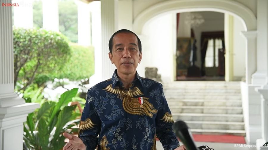 Tanggapan Presiden RI mengenai Kritikan Mahasiswa, Istana Merdeka, 29 Juni 2021. (Tangkapan Layar Youtube Sekretariat Presiden)