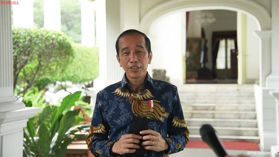 Tanggapan Presiden RI mengenai Kritikan Mahasiswa, Istana Merdeka, 29 Juni 2021. (Tangkapan Layar Youtube Sekretariat Presiden)