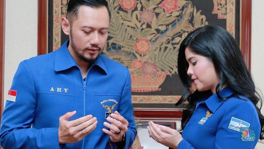 Agus Harimurti Yudhoyono (AHY) (kiri) dan Anissa Pohan. (Tangkapan Layar Instagram @annisayudhoyono)