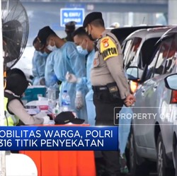 PPKM Mikro Diperketat, Polri Siapkan 316 Titik Penyekatan