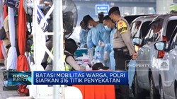 PPKM Mikro Diperketat, Polri Siapkan 316 Titik Penyekatan
