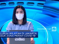 Seluruh Wilayah di Jakarta  Masuk Zona Merah Covid-19