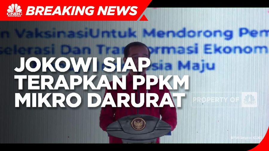 Jokowi Siap Berlakukan PPKM Mikro Darurat Khusus Jawa & Bali