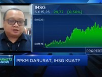 Ada Sentimen PPKM Darurat, IHSG Diproyeksi Menguat Terbatas