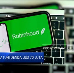 Robinhood Dijatuhi Denda USD 70 Juta