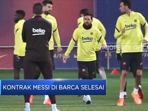 Lionel Messi Hengkang dari Barcelona