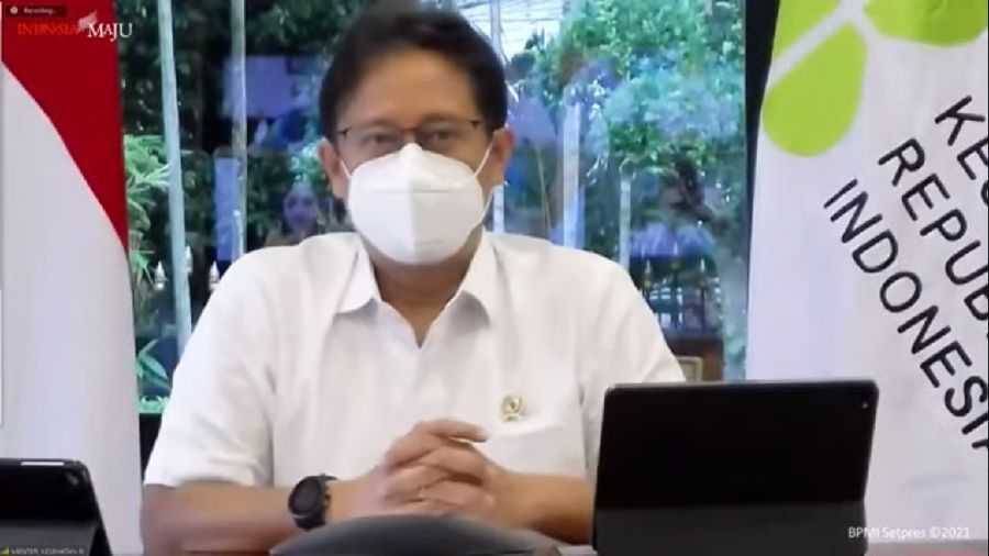 Menteri Kesehatan Budi Gunadi Sadikin (Tangkapan Layar Youtube)
