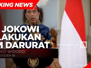 Resmi! Jokowi Berlakukan PPKM Darurat Mulai 3 Juli 2021