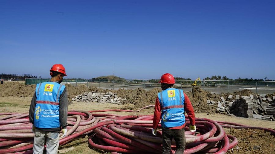 PLN Persiapkan Listrik Sirkuit MotoGP Mandalika. (doc PLN)