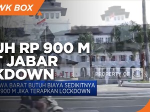 Rp 900 M Biaya yang Dibutuhkan Jawa Barat Jika Lockdown