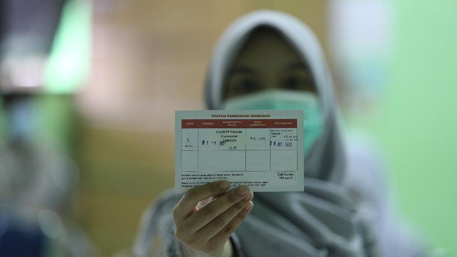 vaksinasi anak 12-17 tahun (CNBC Indonesia/Tri Susilo)