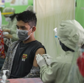 Resmi Dimulai, Penampakan Vaksinasi Covid-19 Anak di Jakarta
