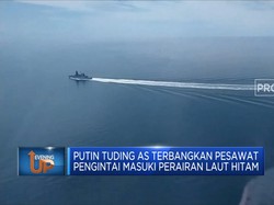 Kisruh Laut Hitam, Putin Tuding AS Jadi Provokator