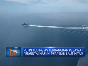 Kisruh Laut Hitam, Putin Tuding AS Jadi Provokator