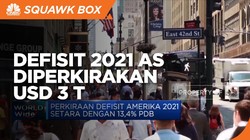 Defisit 2021 Amerika Diperkirakan Capai USD 3 Triliun