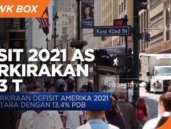 Defisit 2021 Amerika Diperkirakan Capai USD 3 Triliun