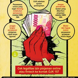 Ribuan Pinjol Ilegal Berkeliaran, Cek Ciri-Cirinya!