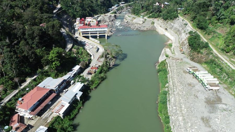 PLTA Malea di Kabupaten Tana Toraja.