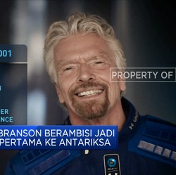 Richard Branson Berambisi Jadi Miliuner Pertama Ke Antariksa