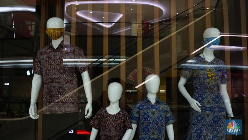 Suasana Mal sepi saat PPKM Darurat. (CNBC Indonesia/Tri Susilo)
