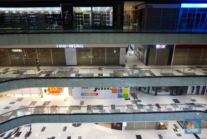 Suasana Blok M mall (CNBC Indonesia/Amndrean Kristianto) Suasana Blok M mall (CNBC Indonesia/Amndrean Kristianto)