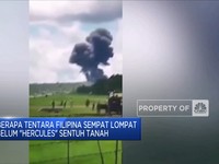 Pesawat Hercules Filipina Jatuh, 50 Orang Tewas