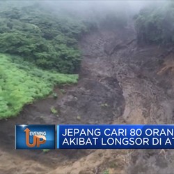 Jepang Cari 80 Orang Hilang Akibat Longsor di Atami