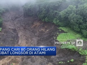 Jepang Cari 80 Orang Hilang Akibat Longsor di Atami