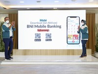 Tampil Beda, BNI Hadirkan New BNI Mobile Banking di HUT ke-75