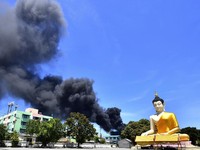 Ledakan Dahsyat Guncang Bandara Suwarnabhumi Thailand