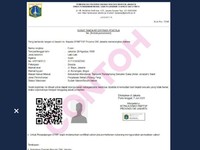 Ini Dia Surat Khusus STRP Bagi Pekerja DKI Saat PPKM Darurat