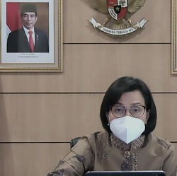 Di Depan Jokowi, Sri Mulyani Lapor APBN Defisit Rp 283,2 T