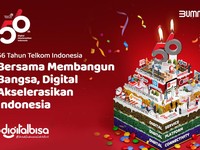 56 Tahun Telkom Komitmen Wujudkan Kedaulatan Digital RI