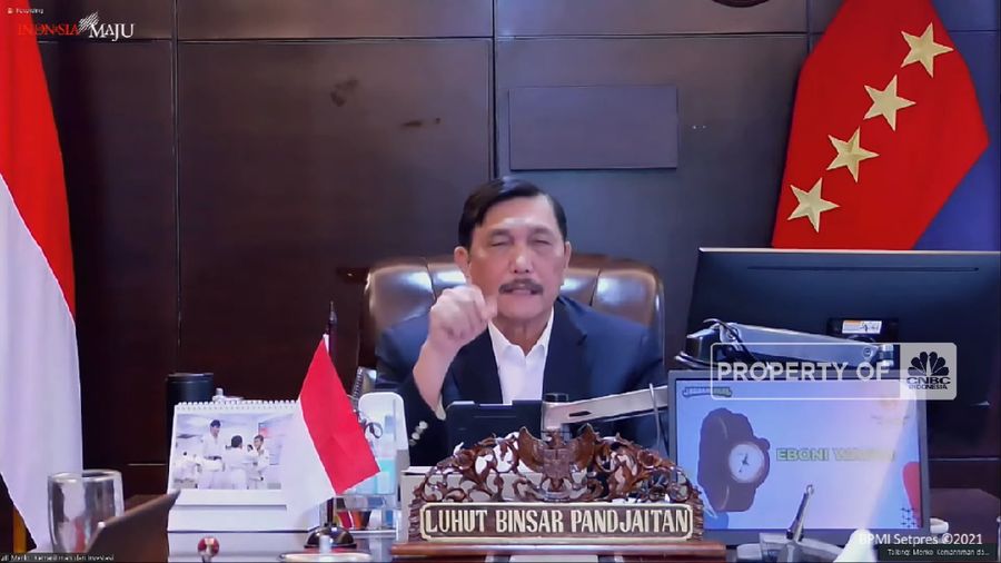 Luhut: WNA Yang Masuk RI Saat PPKM Darurat Harus Sudah Divaksin (CNBC Indonesia TV)
