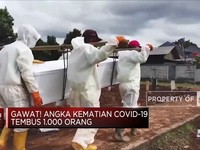 Gawat! Angka Kematian Harian Covid-19 Tembus 1.000 Orang