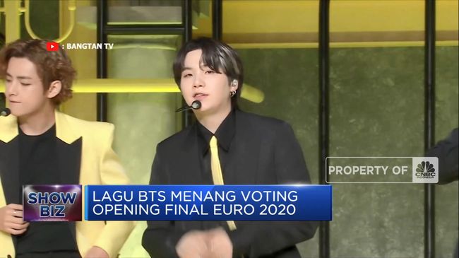 Lagu BTS Menang Voting Opening Final Euro 2020