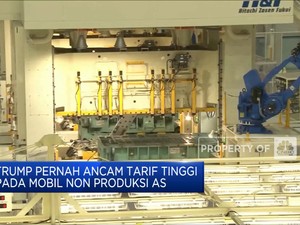 Trump Pernah Ancam Tarif Tinggi Pada Mobil Non Produksi AS
