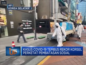 Kasus Covid-19 Tembus Rekor, Korsel Perketat Pembatasan
