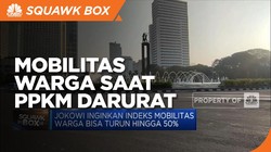 Jokowi Inginkan Mobilitas Warga Turun Hingga 50%