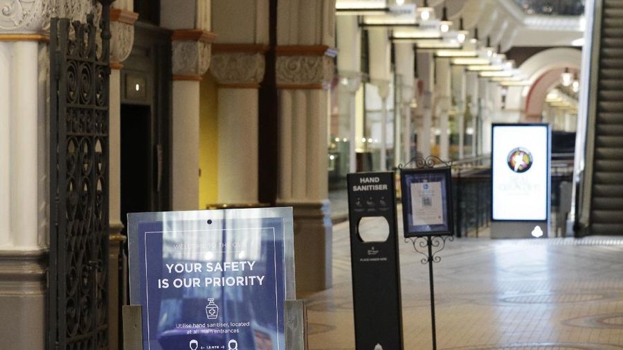Lockdown Sydney diperpanjang. (AP/Rick Rycroft)